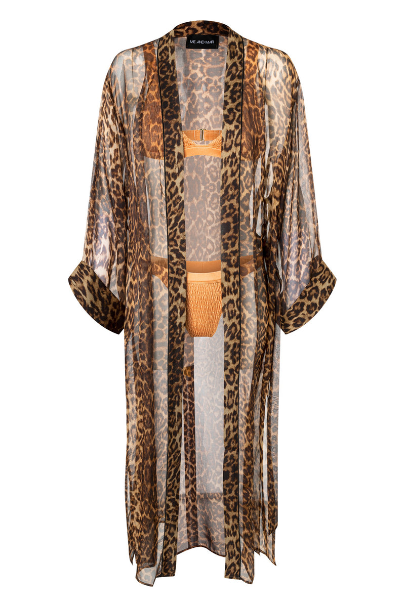 BONDI LEO SILK ROBE